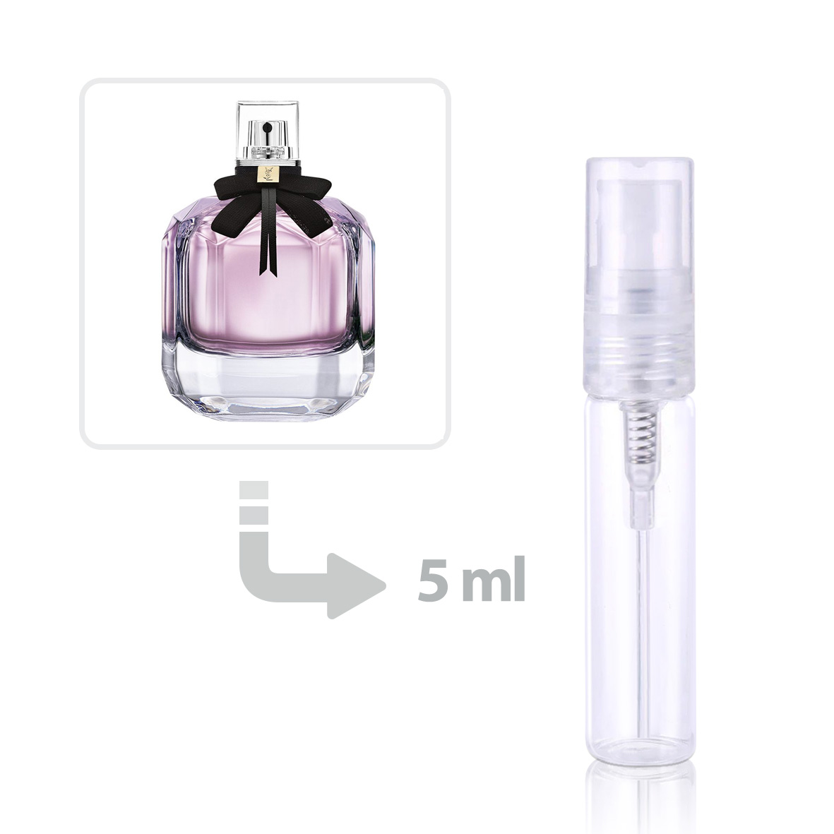 مون پاریس ادو پرفیوم زنانه - مون پقی ادو پرفیوم زنانه ایوسن لورن - وای اس ال حجم  اورجینال